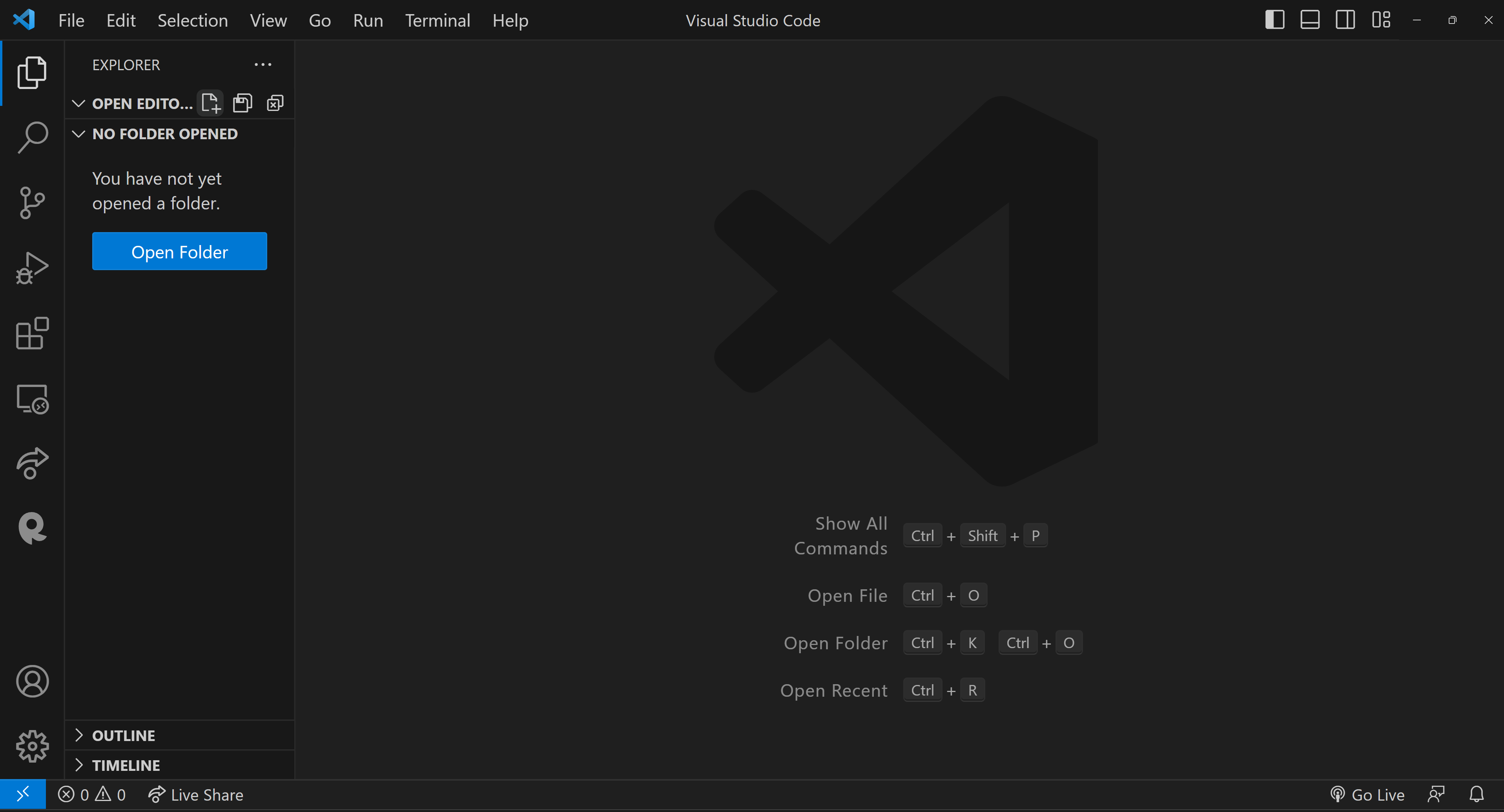 VS Code Open